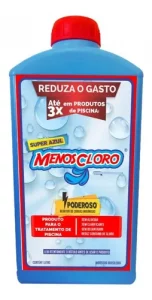Menos Cloro: poderoso redutor de cargas orgânicas 1lt.